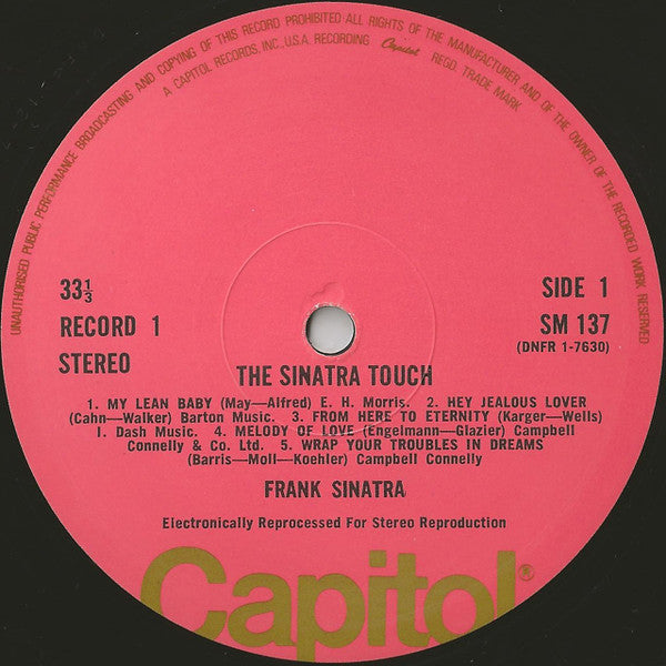 Frank Sinatra : The Sinatra Touch (6xLP, Comp, Pin + Box)
