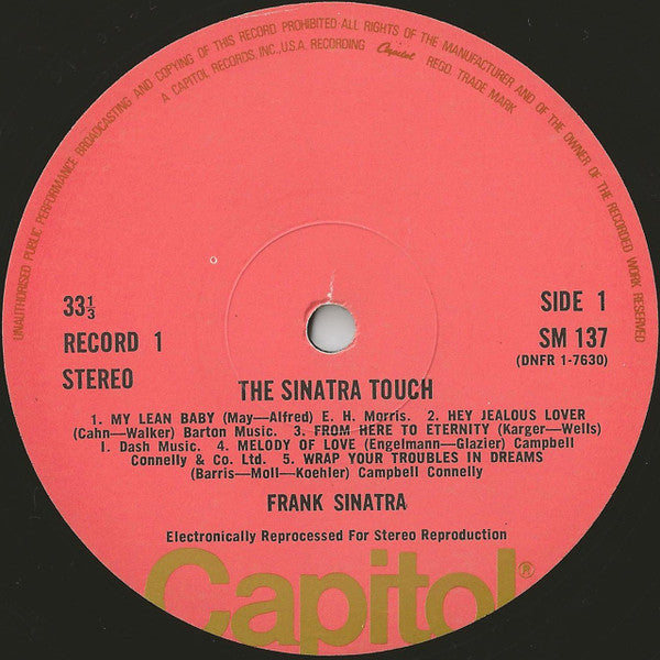 Frank Sinatra : The Sinatra Touch (6xLP, Comp, Pin + Box)