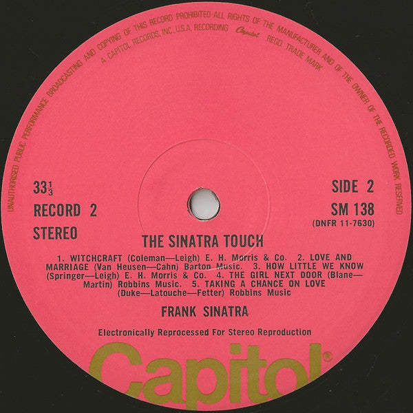 Frank Sinatra : The Sinatra Touch (6xLP, Comp, Pin + Box)