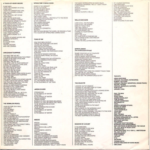 The Nits : Omsk (LP, Album)