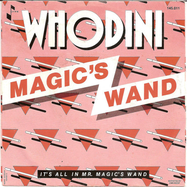 Whodini : Magic's Wand (7", Single)