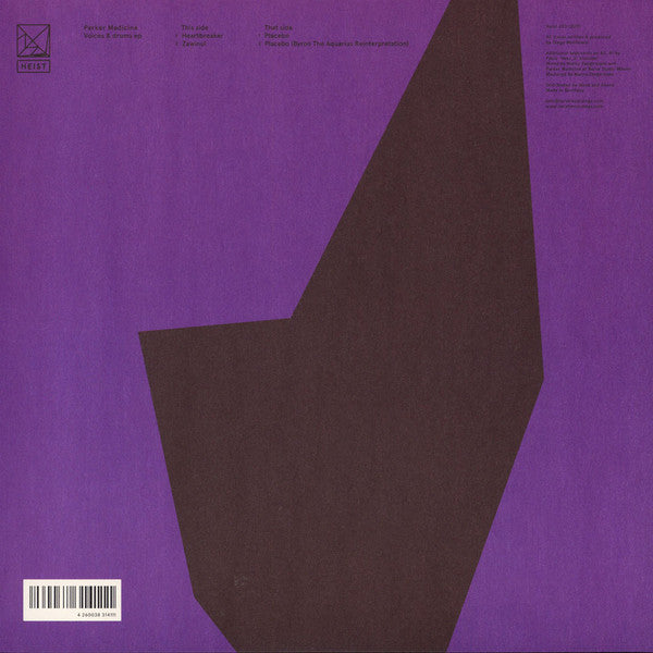 Parker Madicine : Voices & Drums EP (12", EP)