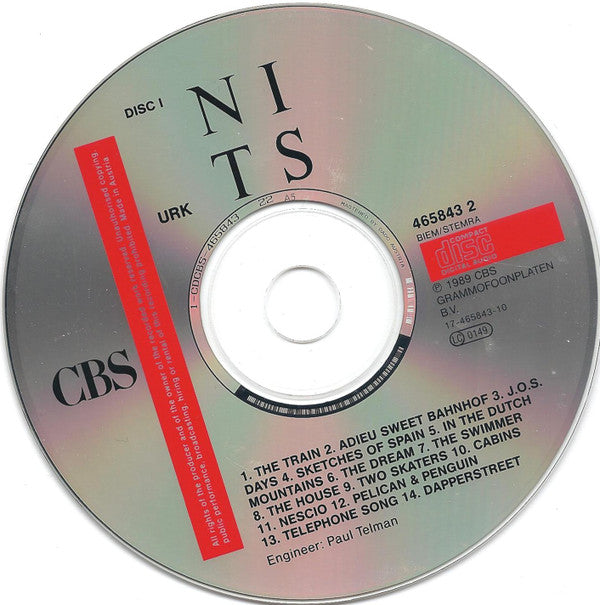 The Nits : Urk (2xCD, Album)