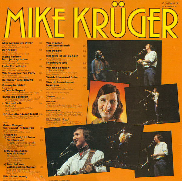 Mike Krüger : Der Nippel (LP, Album)