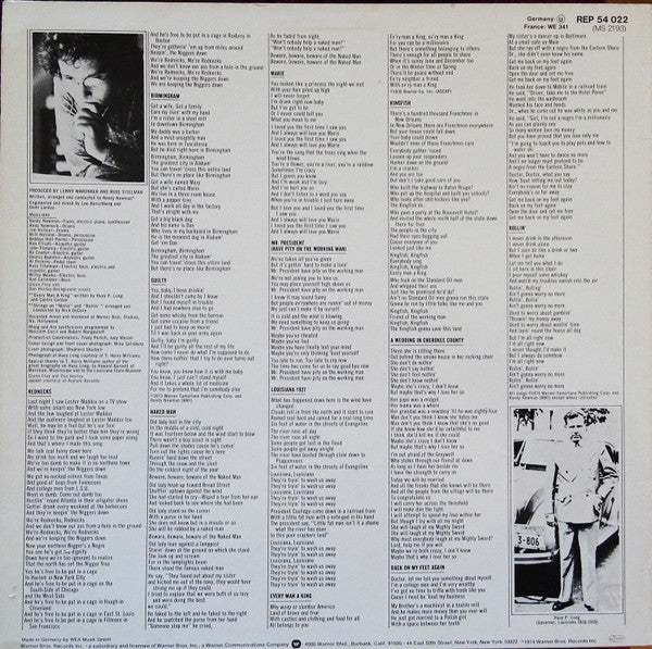 Randy Newman : Good Old Boys (LP, Album, RE)