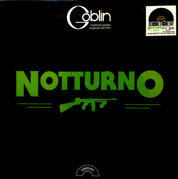 Goblin : Notturno (Colonna Sonora Originale Del Film) (LP, Album, RSD, Ltd, RE, S/Edition, Cle)