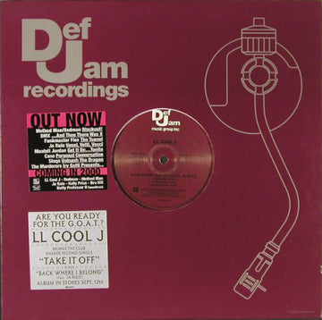 LL Cool J : Take It Off (12", Promo)