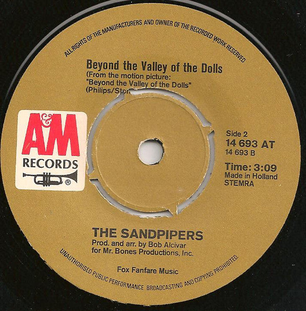The Sandpipers : Santo Domingo (7", Single)