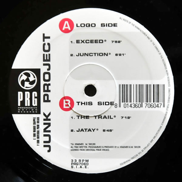 Junk Project : Volume  2 (12")