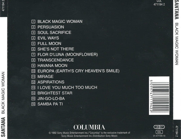 Santana : Black Magic Woman (CD, Comp, RE)