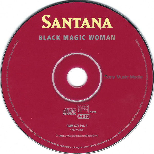 Santana : Black Magic Woman (CD, Comp, RE)
