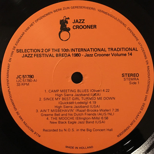 Various : 10th International Traditional Jazz Festival Breda 1980 2 (LP, Comp)