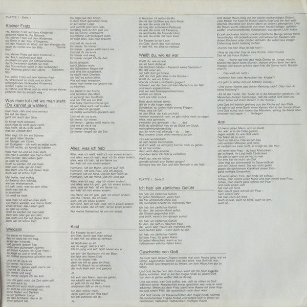 Herman van Veen : Liederbuch (2xLP, Comp)