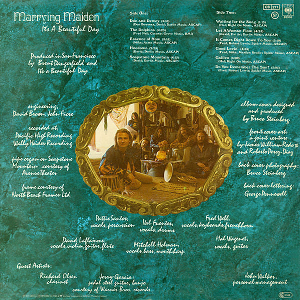 It's A Beautiful Day : Marrying Maiden (LP, Album, RE)