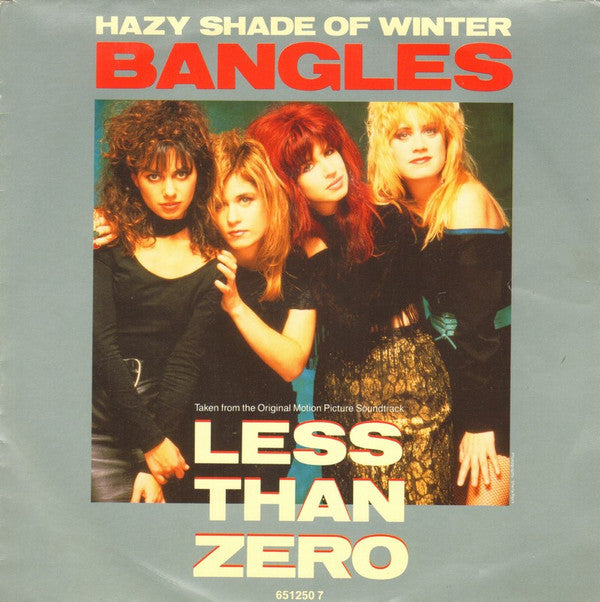 Bangles : Hazy Shade Of Winter (7", Single)