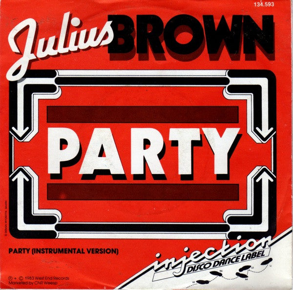 Julius Brown : Party (7", Single)