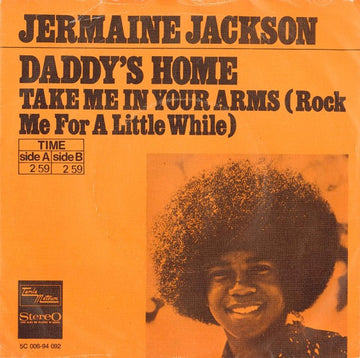 Jermaine Jackson : Daddy's Home (7", Single, Ora)