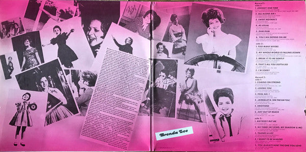 Brenda Lee : All Time Greatest Hits (2xLP, Comp, Gat)