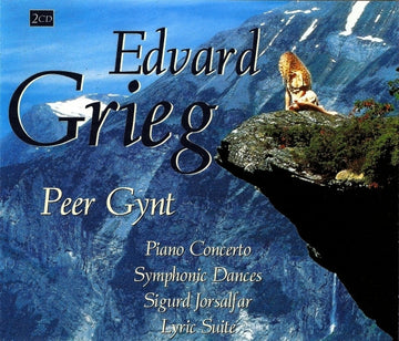 Edvard Grieg : Peer Gynt - Piano Concerto - Symphonic Dances - Sigurd Jorsalfur - Lyric Suite (2xCD, Album)