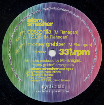 Atom Smasher : Money Grabber (12")