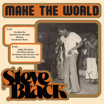 Steve Dudu Black : Make The World (LP, Album, Ltd)