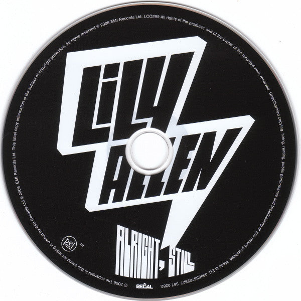 Lily Allen : Alright, Still (CD, Album, Enh, RE, TAK)
