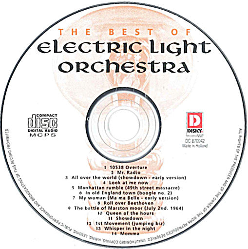 Electric Light Orchestra : The Best Of (CD, Comp)