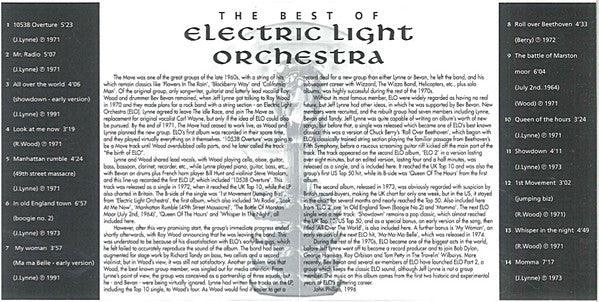 Electric Light Orchestra : The Best Of (CD, Comp)