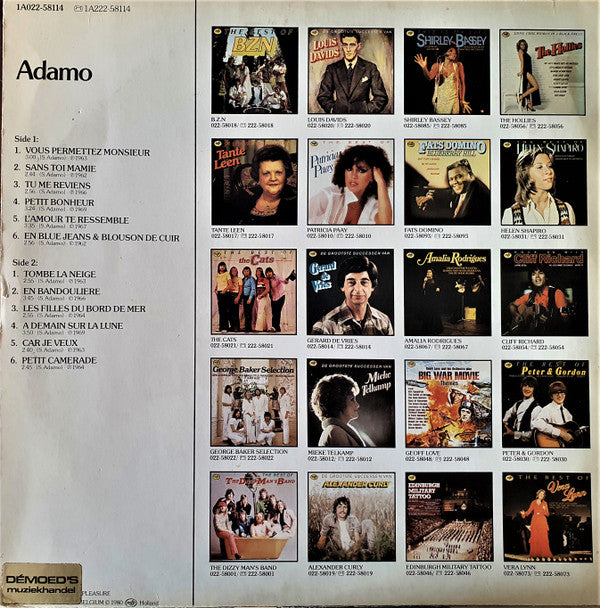 Adamo : Adamo (LP, Comp)