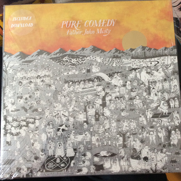 Father John Misty : Pure Comedy (2xLP, Album, Sun)