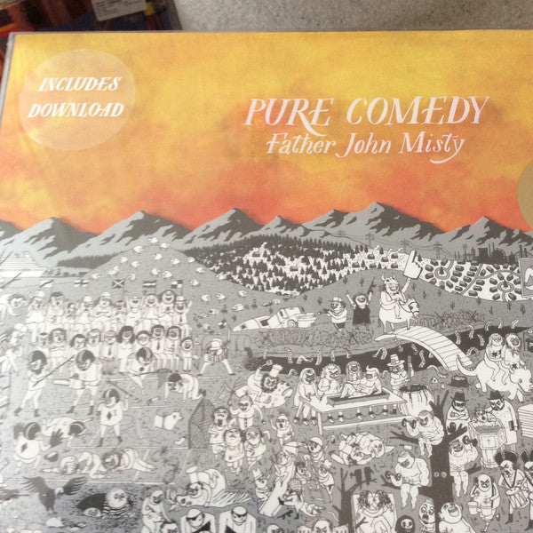 Father John Misty : Pure Comedy (2xLP, Album, Sun)