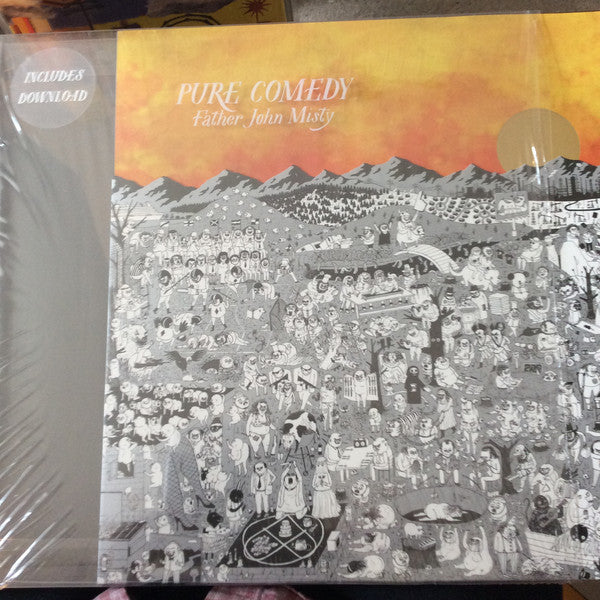 Father John Misty : Pure Comedy (2xLP, Album, Sun)