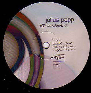 Julius Papp : Astral Wave EP (12", EP)