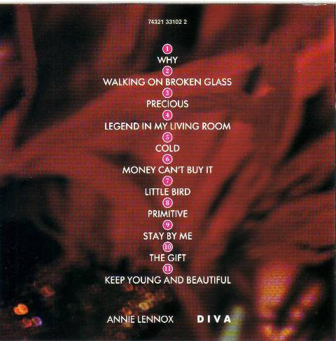 Annie Lennox : Diva (CD, Album, RP)