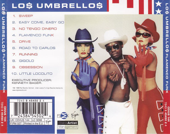 Los Umbrellos : Flamenco Funk (CD, Album)