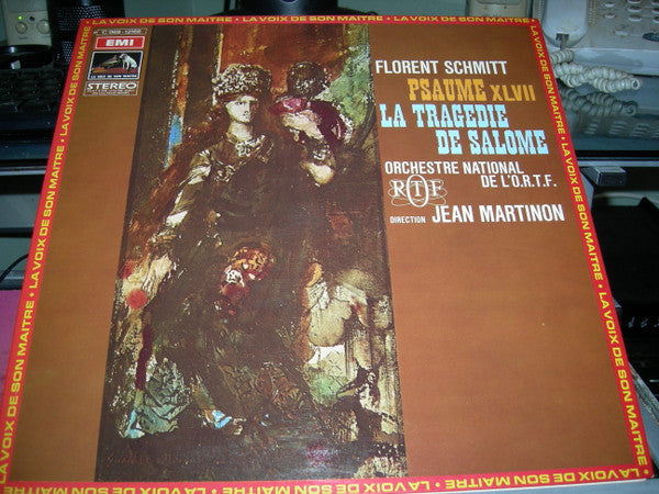 Florent Schmitt, Orchestre National De France, Jean Martinon : Psaume XLVII /La Tragédie De Salomé (LP, Gat)