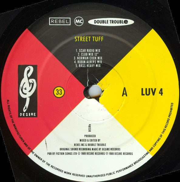 Rebel MC, Double Trouble : Twenty One Mixes (2x12")