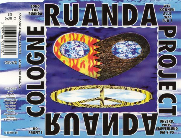 Cologne Ruanda Project : Song For Ruanda (CD, Maxi)