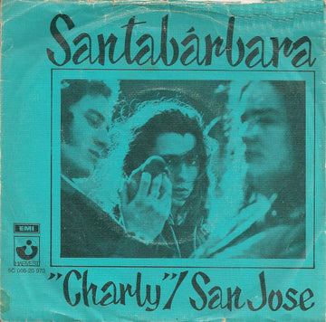 Santabarbara : Charly / San Jose (7", Single, Blu)