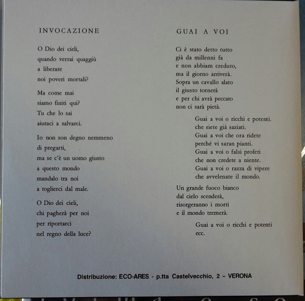 Lydia e Gli Hellua Xenium : Guai A Voi! (7", RE)