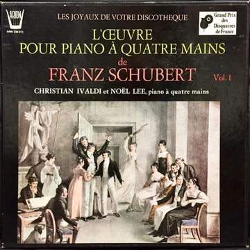 Franz Schubert, Christian Ivaldi, Noël Lee : L'Œuvre Pour Piano À Quatre Mains Vol.1 (3xLP, Album + Box)