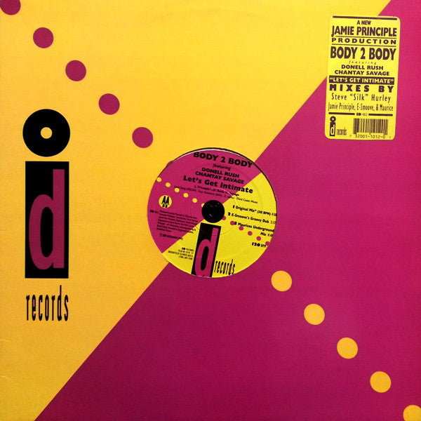 Body 2 Body Featuring Donell Rush* & Chantay Savage : Let's Get Intimate (12")