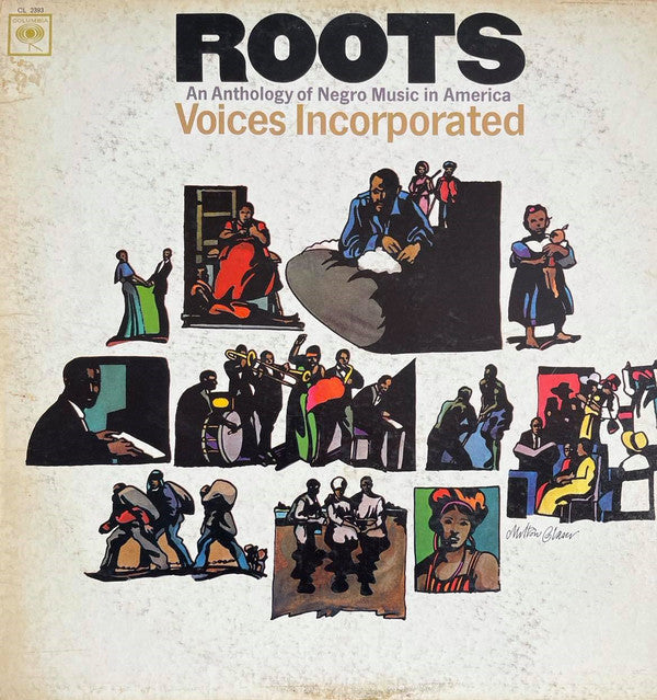 Voices, Incorporated : Roots: An Anthology Of Negro Music In America (LP, Album, Mono)