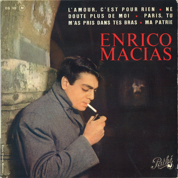 Enrico Macias : L'amour, C'est Pour Rien (7", EP)