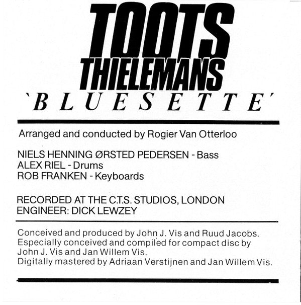 Toots Thielemans : Bluesette (CD, Comp, RE)