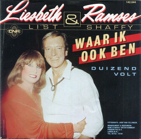 Liesbeth List & Ramses Shaffy : Waar Ik Ook Ben (7", Single)