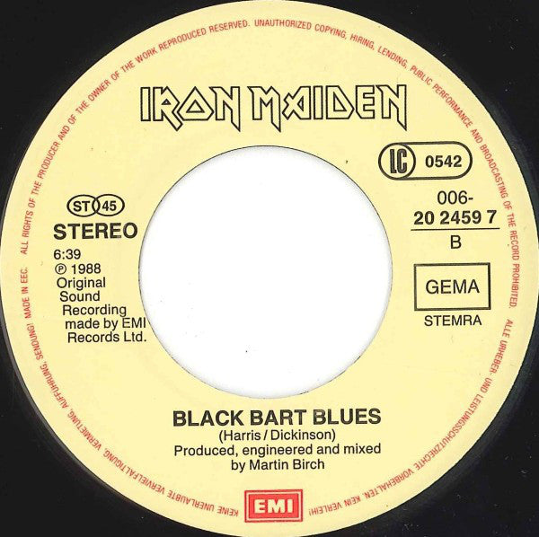 Iron Maiden : Can I Play With Madness (7", Single)