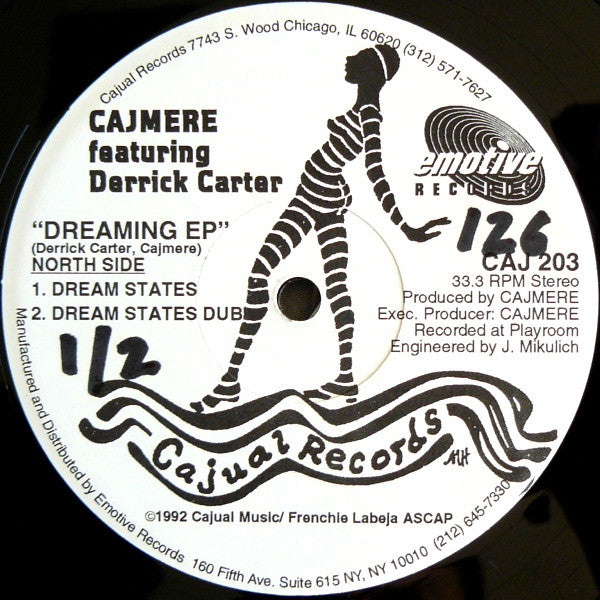 Cajmere Featuring Derrick Carter : Dreaming EP (12", EP)