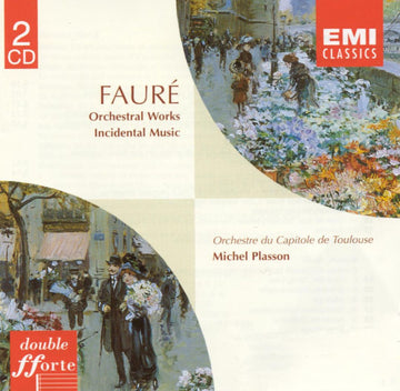 Gabriel Fauré, Orchestre National Du Capitole De Toulouse, Michel Plasson : Orchestral Works & Incidental Music (2xCD, Comp, RM)