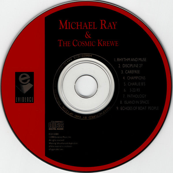 Michael Ray And The Cosmic Krewe : Michael Ray & The Cosmic Krewe (CD, Album)